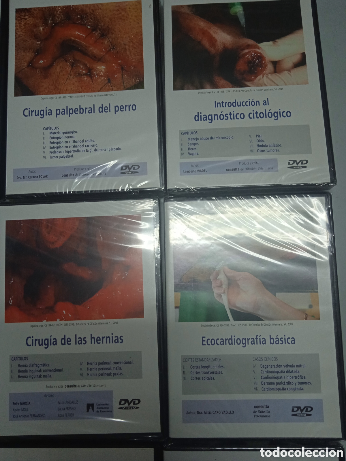 Antig&uuml;edades: 12 DVD de cirug&iacute;a canina - Foto 2
