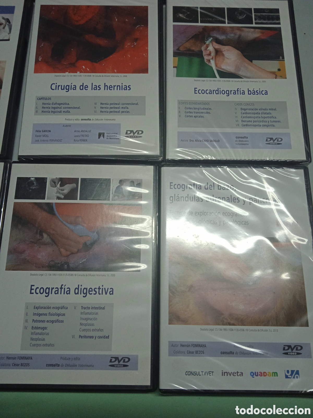 Antig&uuml;edades: 12 DVD de cirug&iacute;a canina - Foto 3