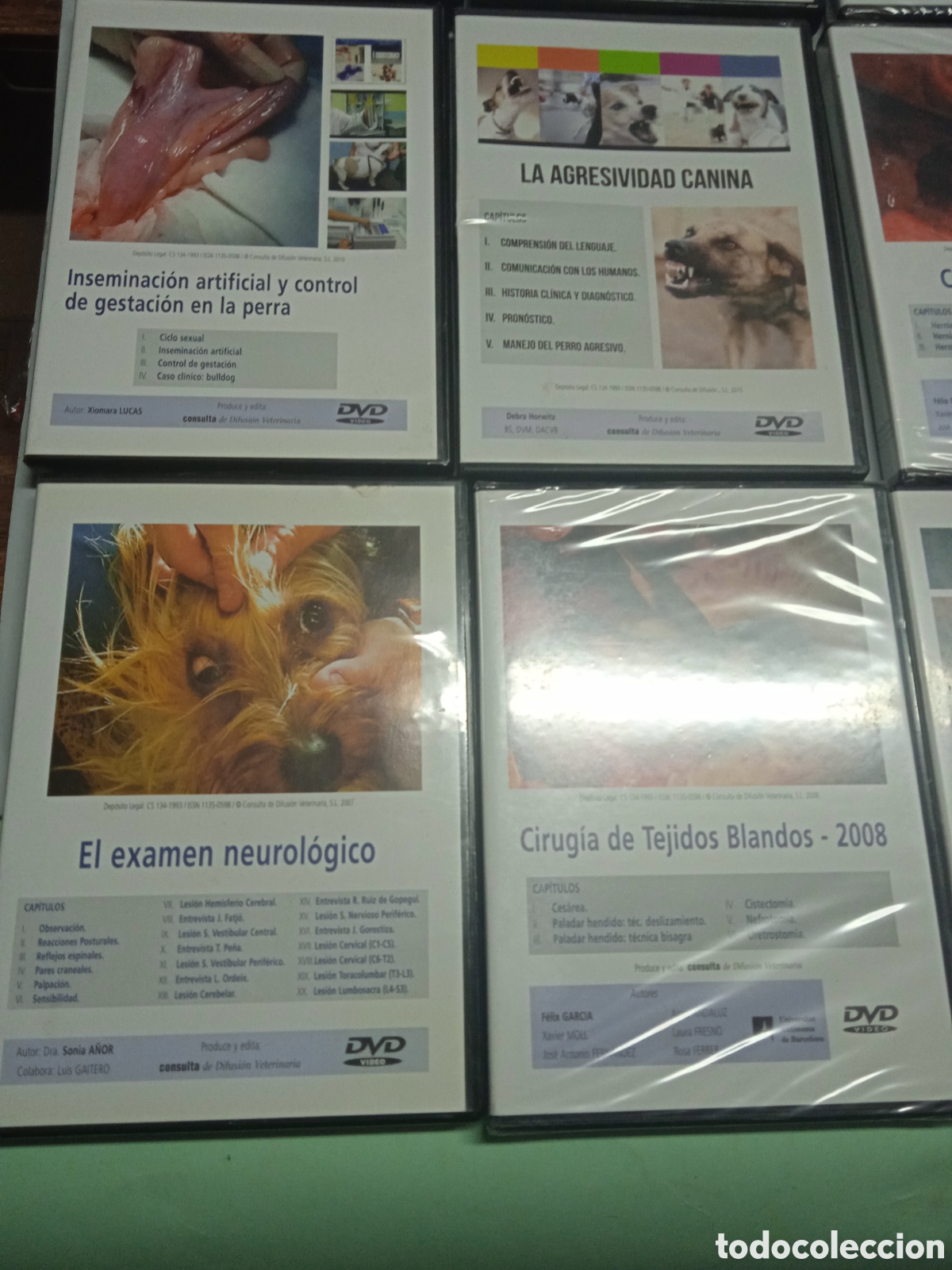 Antig&uuml;edades: 12 DVD de cirug&iacute;a canina - Foto 4
