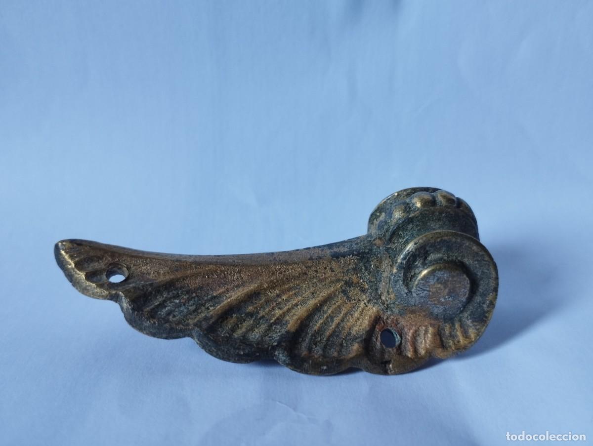 Antig&uuml;edades: Aplique de bronce para mueble imperio - Foto 2