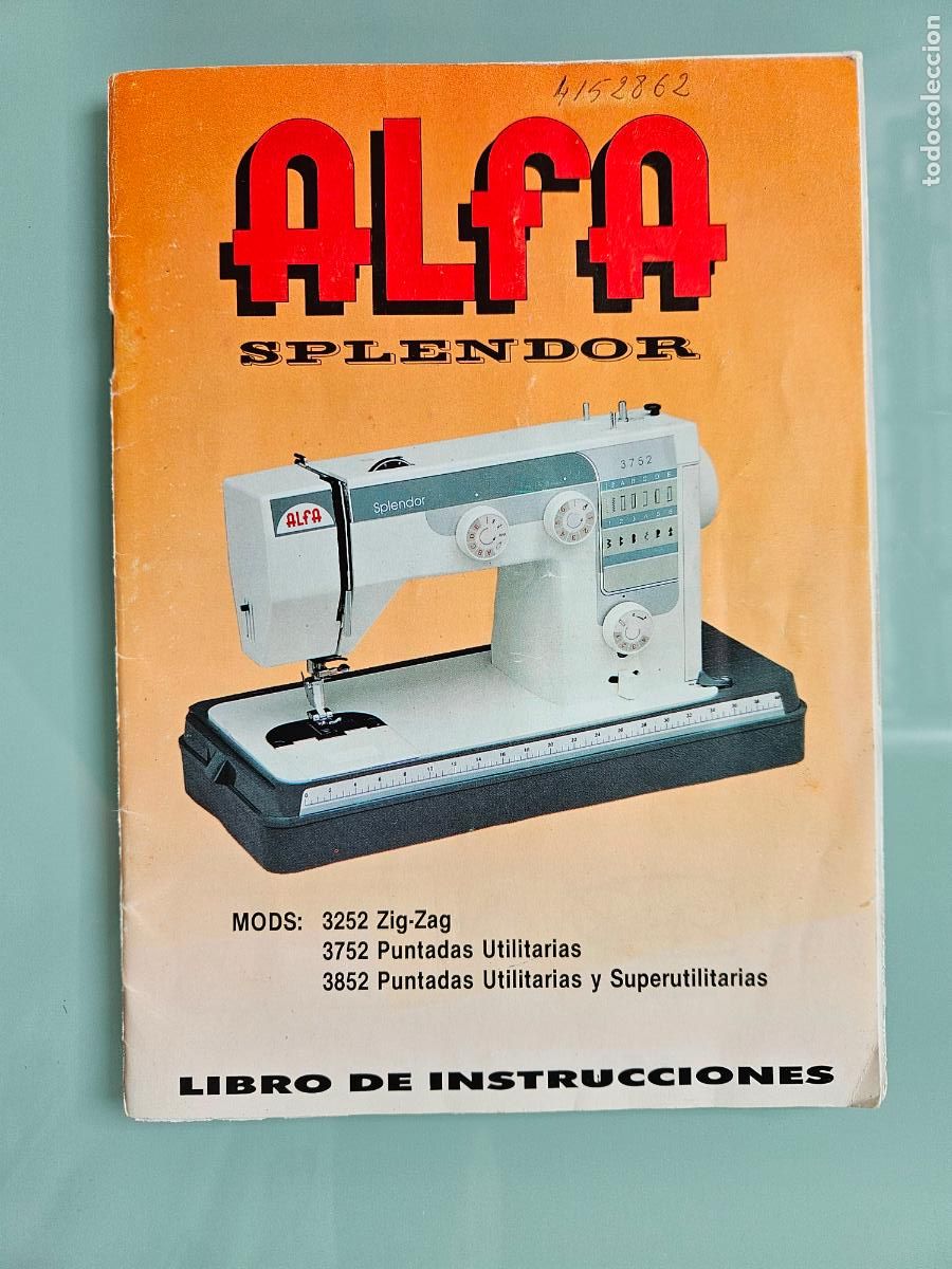 Antig&uuml;edades: MANUAL DE INSTRUCCIONES ALFA - Foto 1
