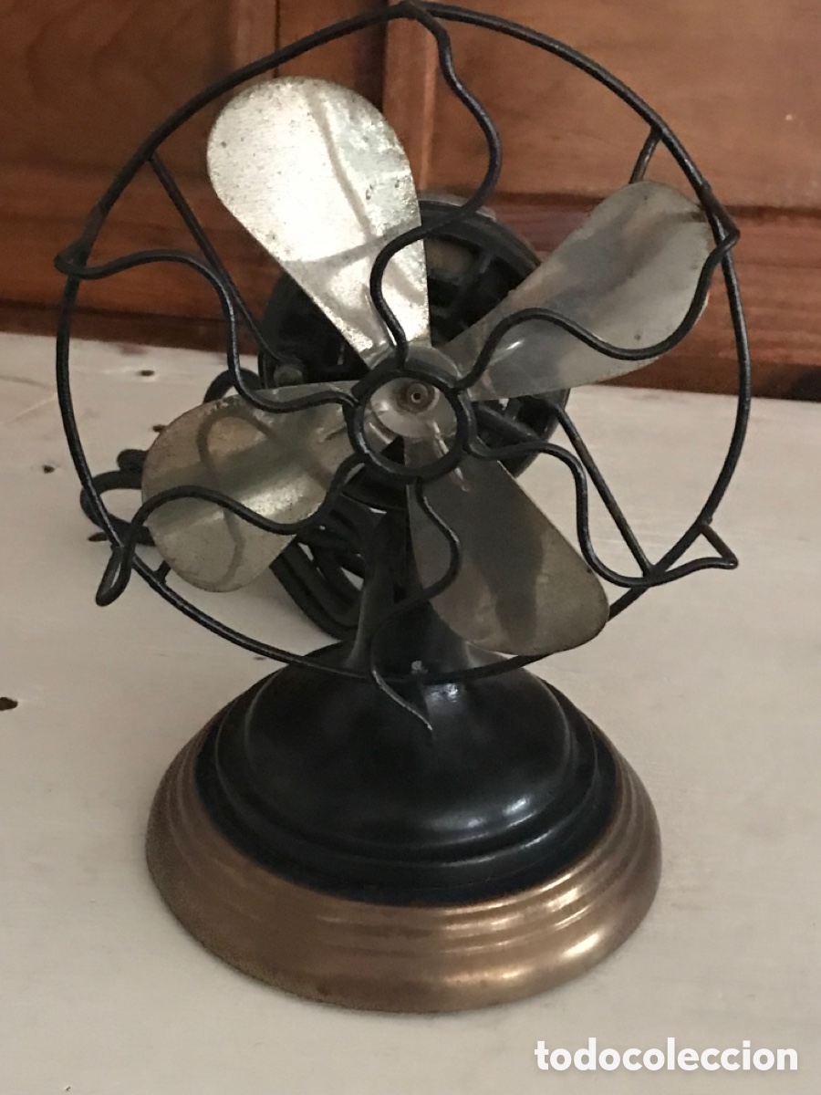 Antig&uuml;edades: Ventilador antiguo con transformador - Foto 3