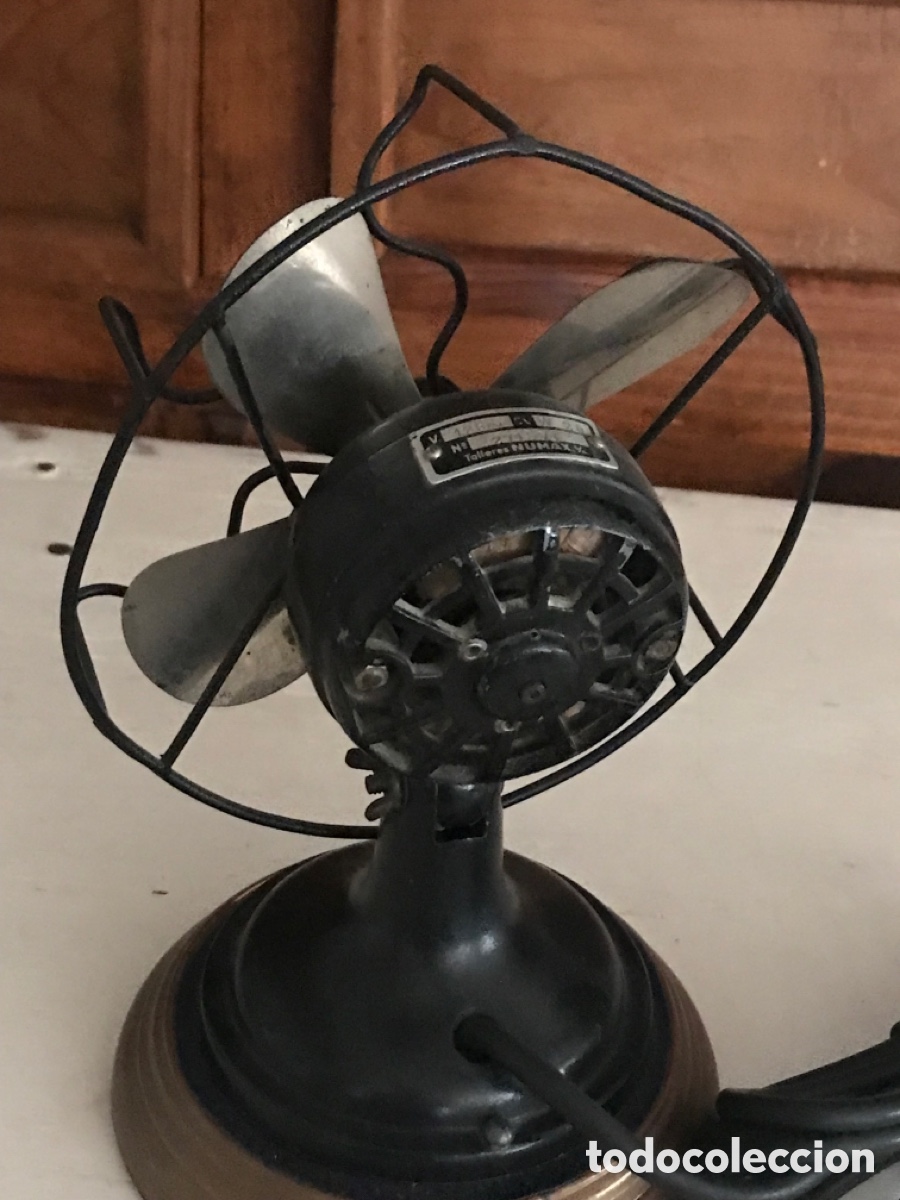 Antig&uuml;edades: Ventilador antiguo con transformador - Foto 4