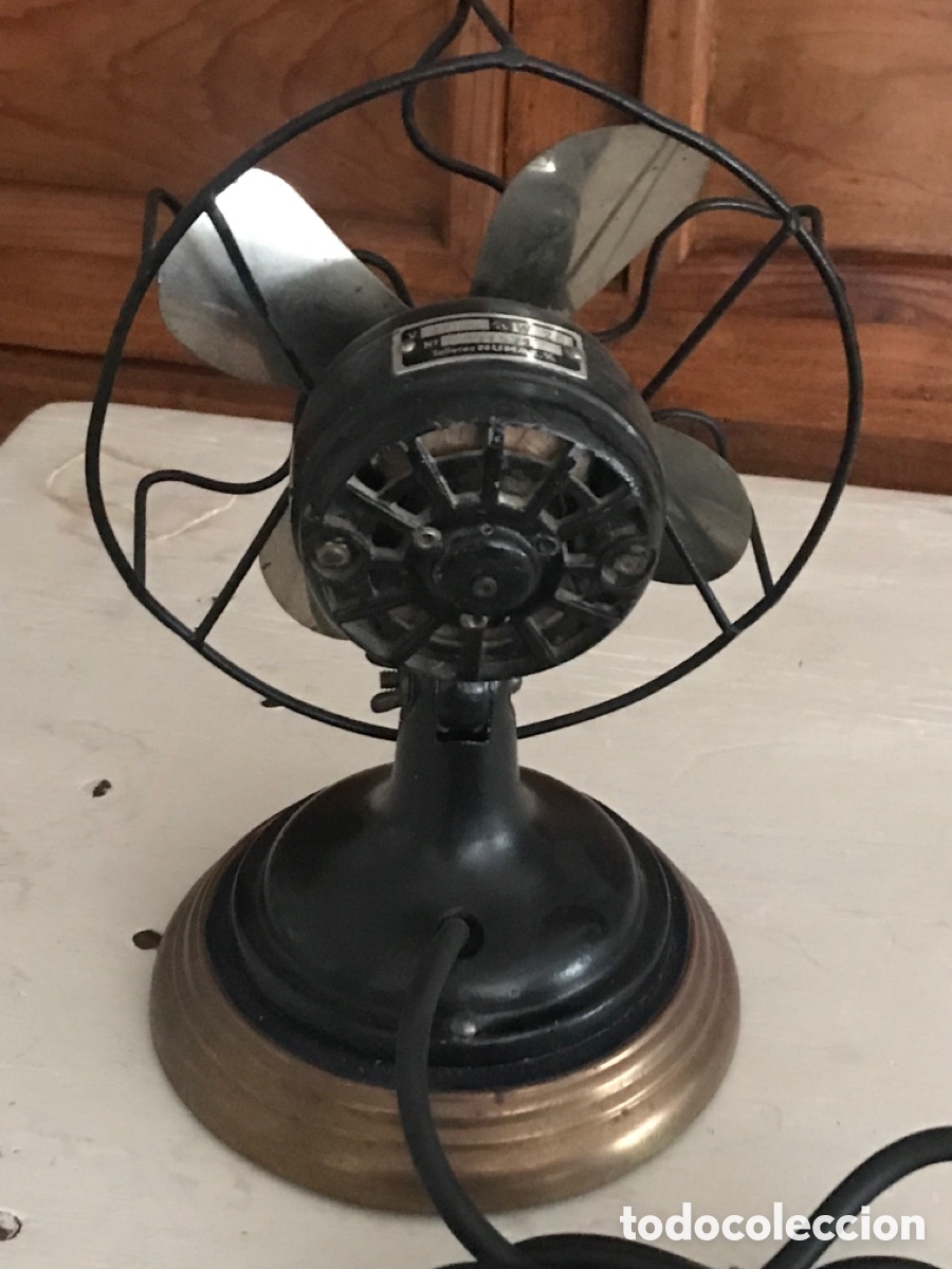 Antig&uuml;edades: Ventilador antiguo con transformador - Foto 11