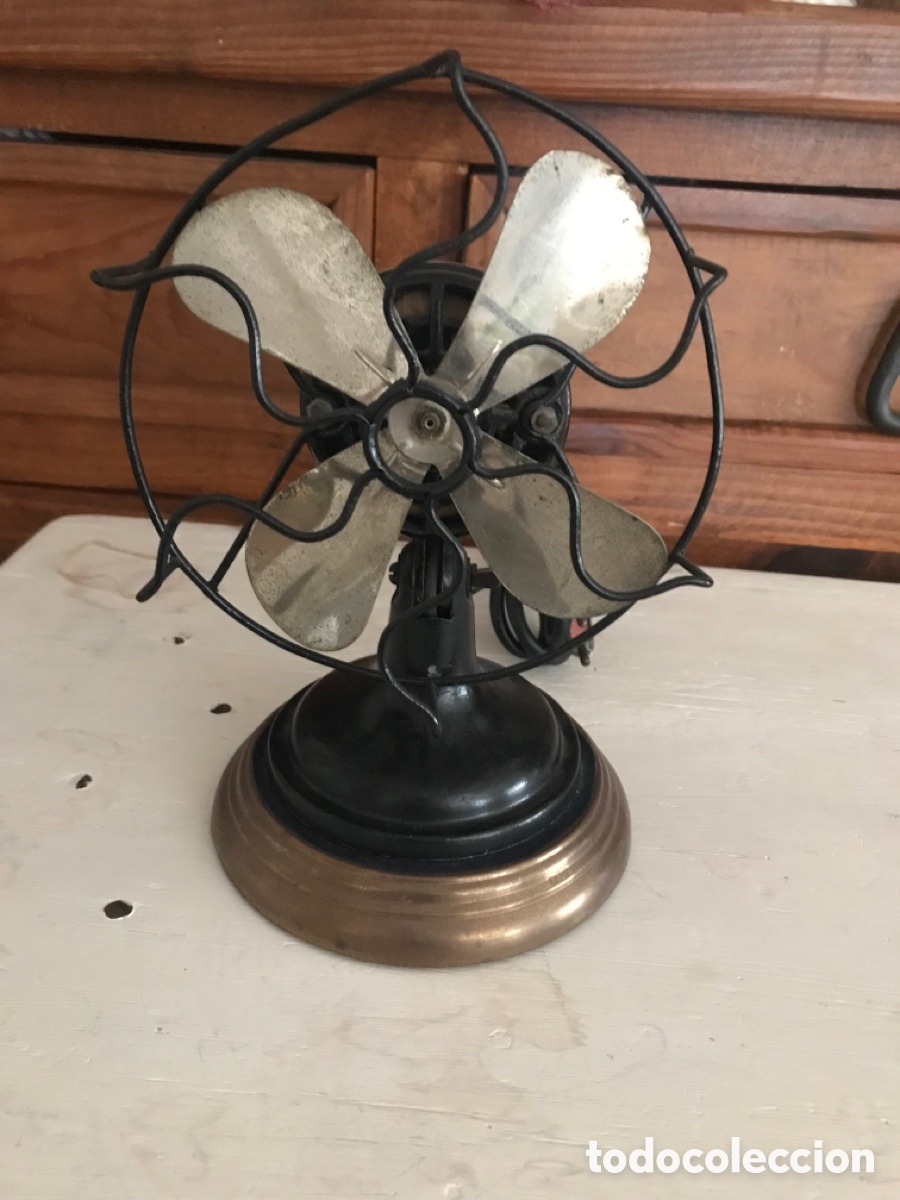 Antig&uuml;edades: Ventilador antiguo con transformador - Foto 17