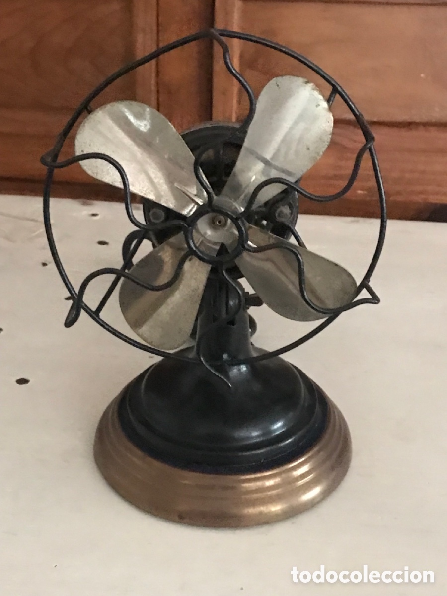 Antig&uuml;edades: Ventilador antiguo con transformador - Foto 1