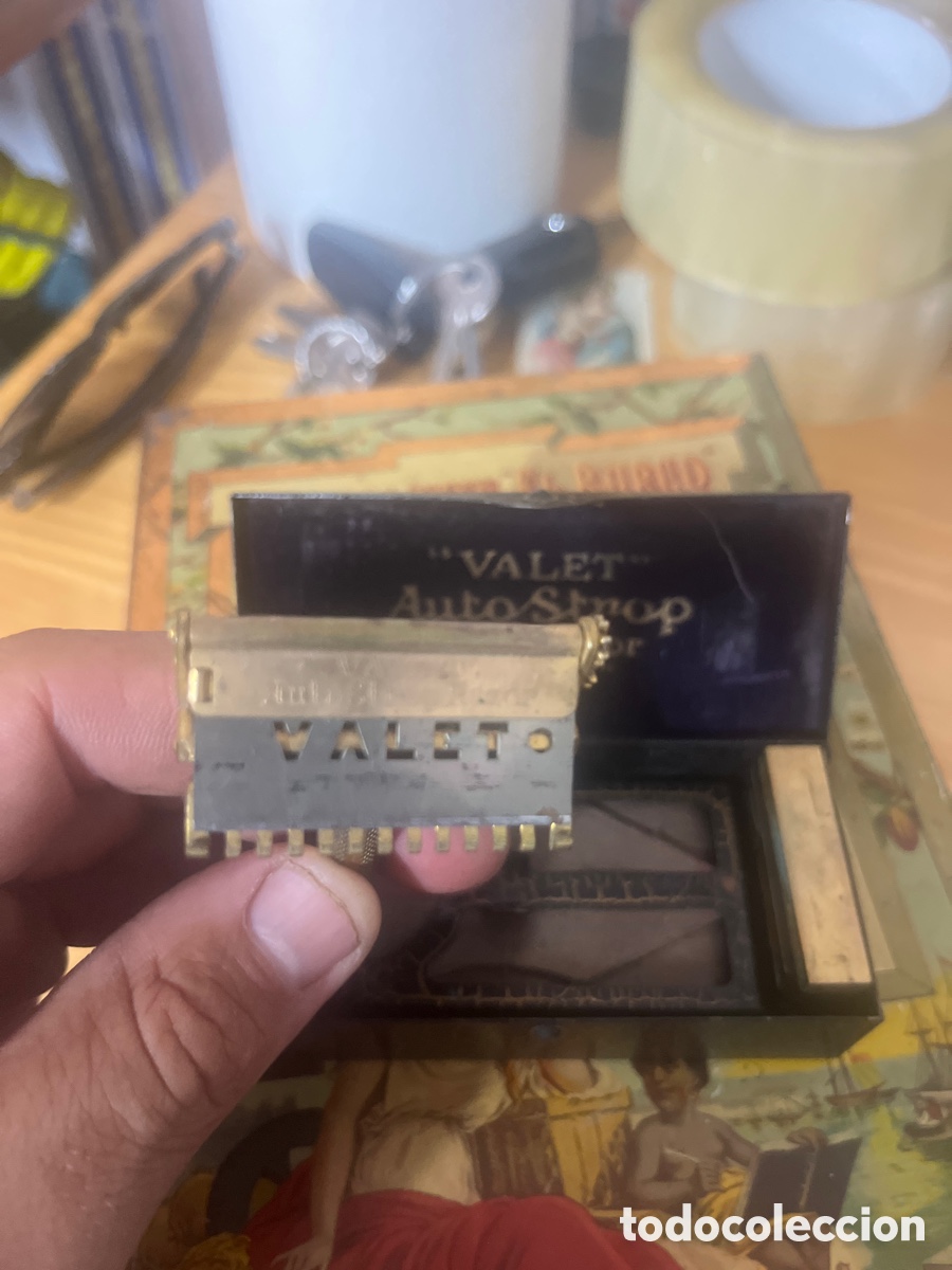 Antig&uuml;edades: Maquinilla afeitar Valet AutoStrop .Modelo C - Foto 2