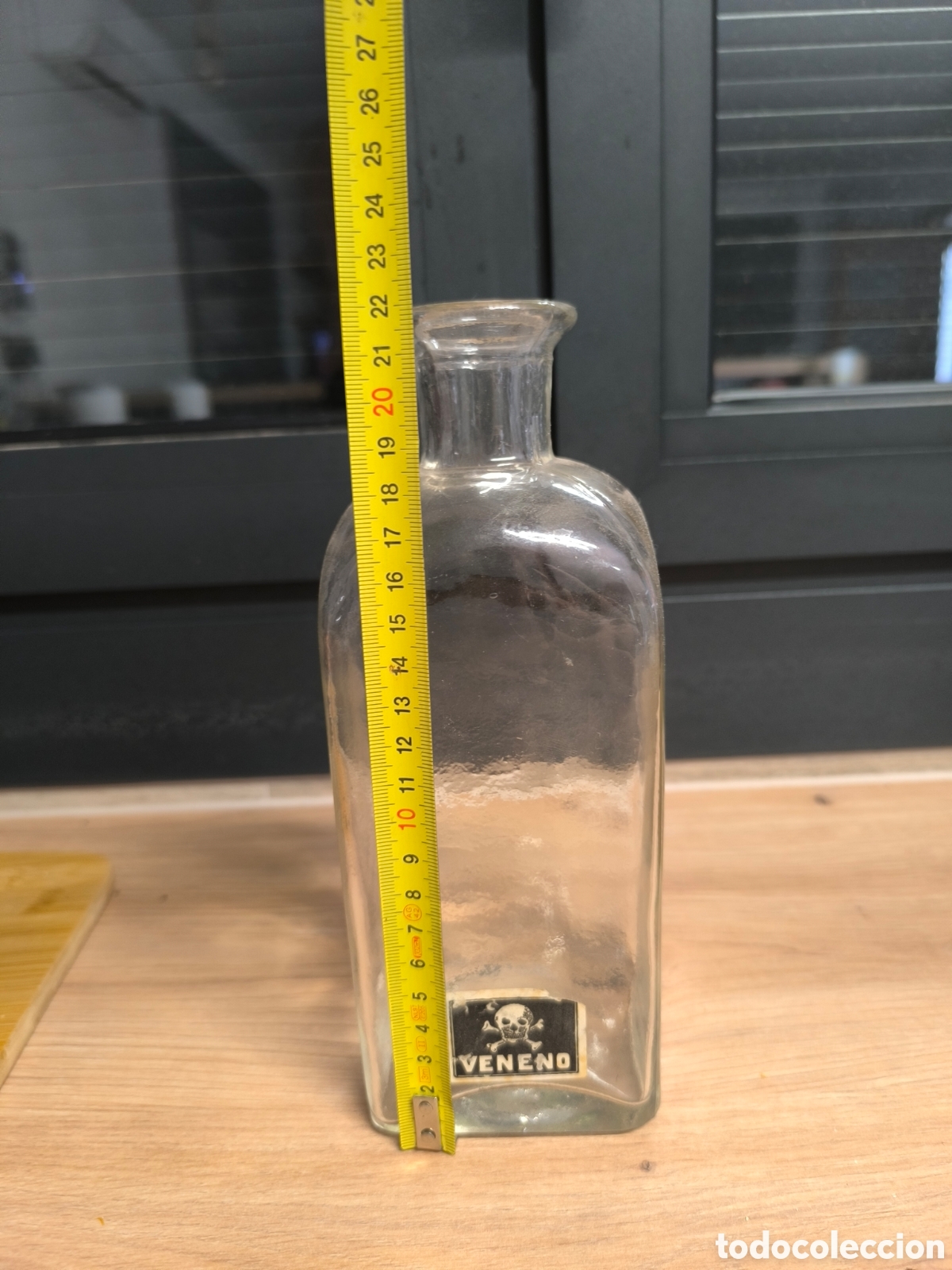 Antig&uuml;edades: Botella farmacia veneno - Foto 4