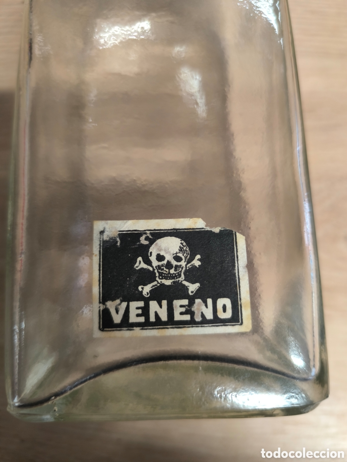 Antig&uuml;edades: Botella farmacia veneno - Foto 5