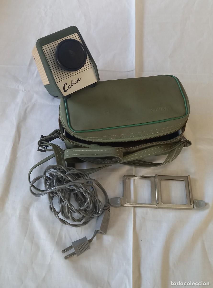 Antig&uuml;edades: Proyector de diapositivas Cabin, con funda y accesorios - Foto 1