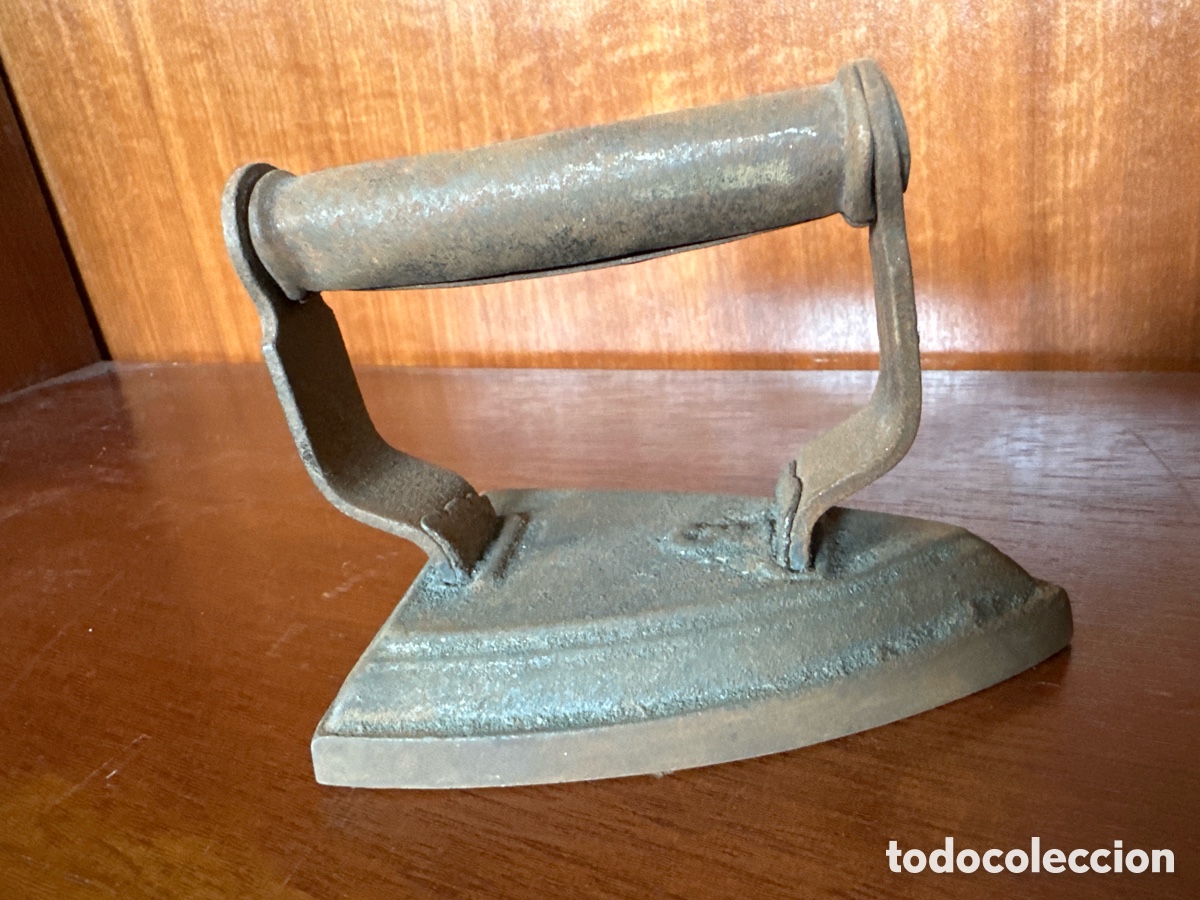 Antig&uuml;edades: PEQUE&Ntilde;A PLANCHA DE HIERRO N&deg; 3 - Foto 6