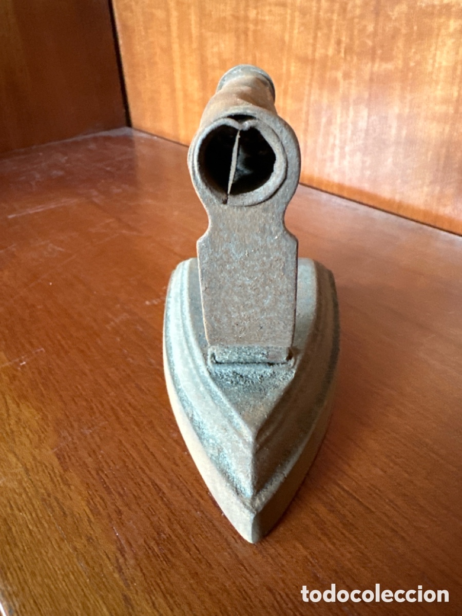 Antig&uuml;edades: PEQUE&Ntilde;A PLANCHA DE HIERRO N&deg; 3 - Foto 7