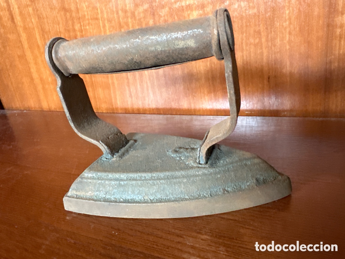Antig&uuml;edades: PEQUE&Ntilde;A PLANCHA DE HIERRO N&deg; 3 - Foto 9