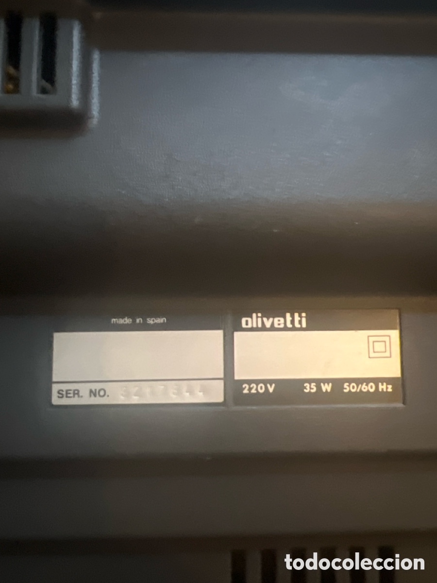 Antig&uuml;edades: Calculadora logo Olivetti - Foto 3