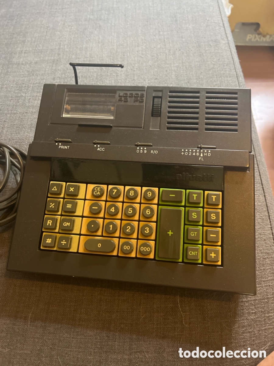 Antig&uuml;edades: Calculadora logo Olivetti - Foto 5
