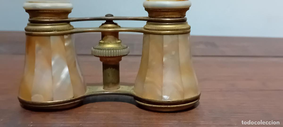 Antig&uuml;edades: ANTIGUOS BINOCULARES CON ESTUCHE DE TRANSPORTE - Foto 4
