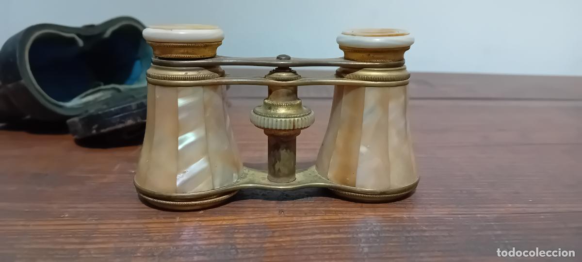Antig&uuml;edades: ANTIGUOS BINOCULARES CON ESTUCHE DE TRANSPORTE - Foto 1