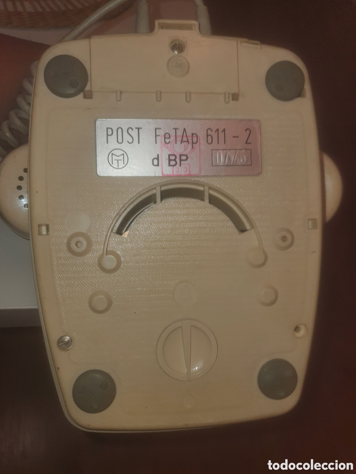 Tel&eacute;fonos: Tel&eacute;fono alem&aacute;n Post Fetap 611-2 de 1976 - Foto 4
