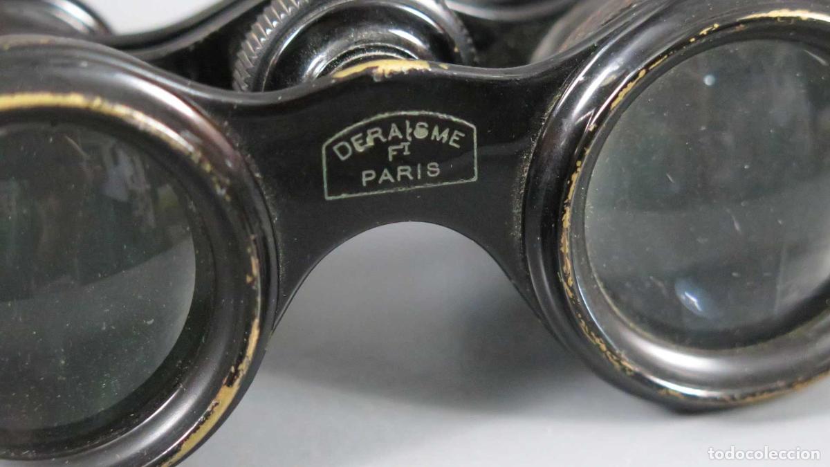 Antig&uuml;edades: BINOCULARES. DERAISME PARIS. PPIOS SIGLO XX - Foto 2