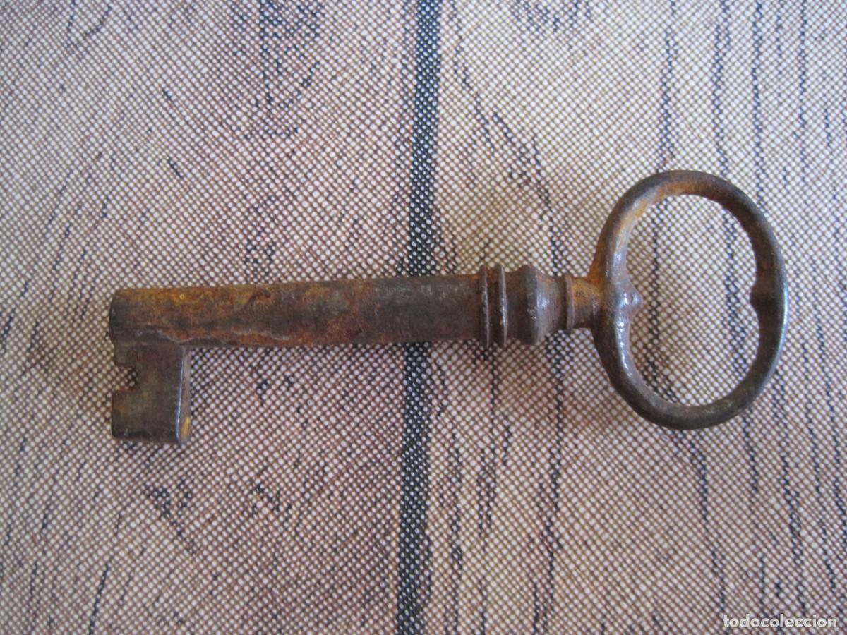 Antig&uuml;edades: ANTIGUA LLAVE DE HIERRO - Foto 4
