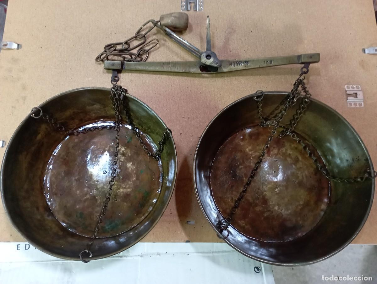 Antig&uuml;edades: Balanza Romana Metalica - Foto 2