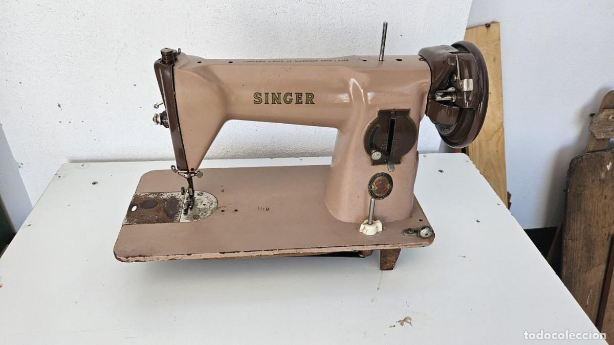 Antig&uuml;edades: cabeza de maquina de coser simger - Foto 1