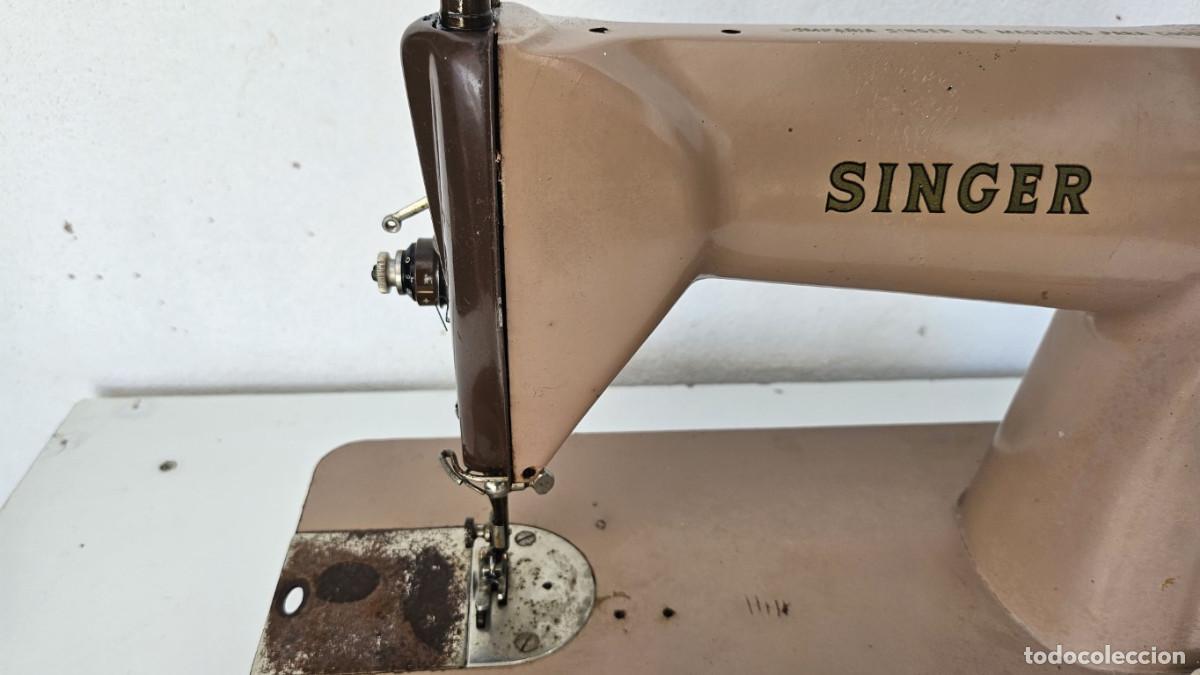 Antig&uuml;edades: cabeza de maquina de coser simger - Foto 2