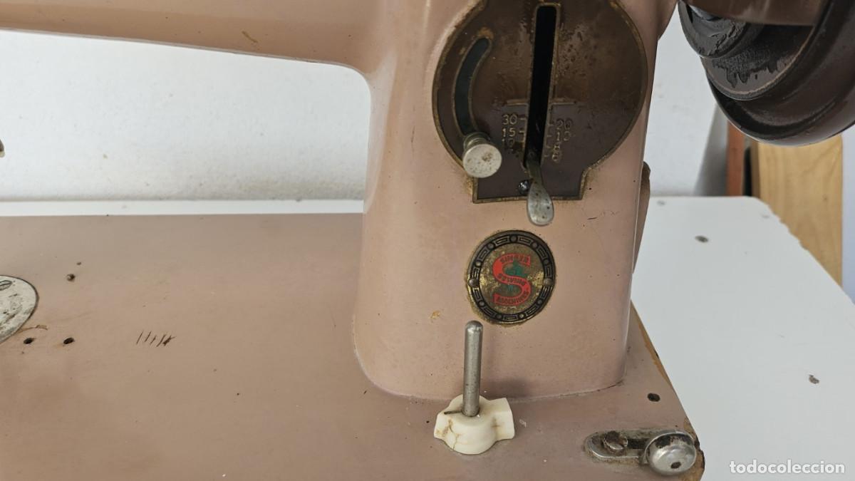 Antig&uuml;edades: cabeza de maquina de coser simger - Foto 3
