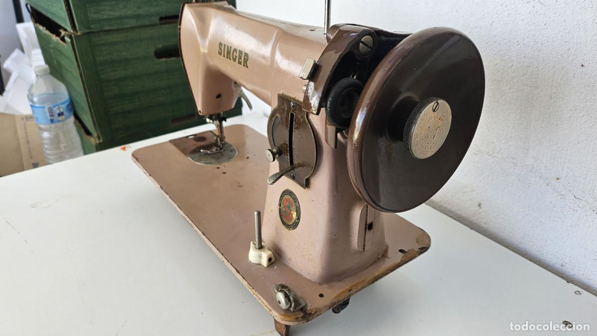 Antig&uuml;edades: cabeza de maquina de coser simger - Foto 5