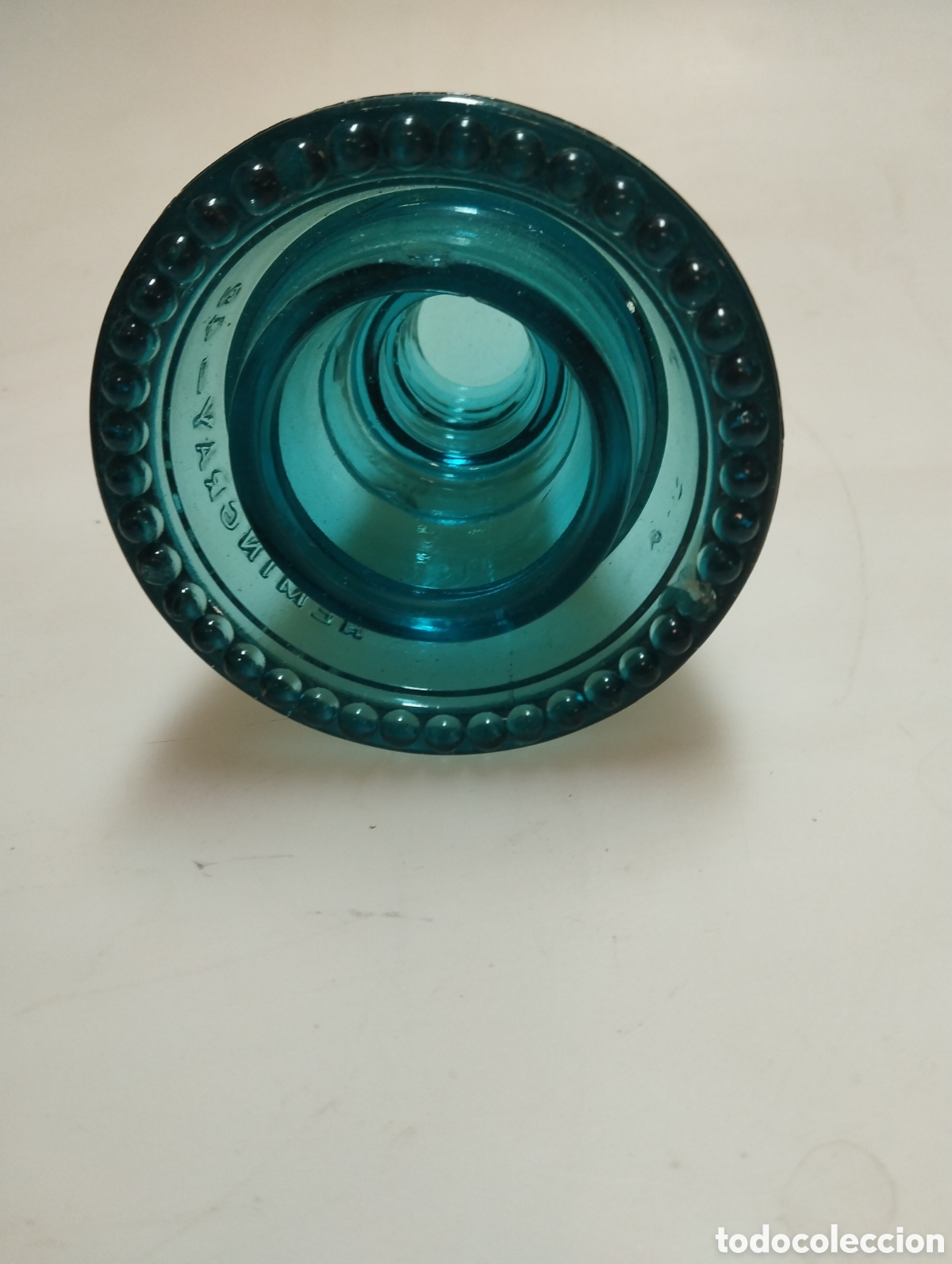 Antig&uuml;edades: Peque&ntilde;a j&iacute;cara de color verde - Foto 4