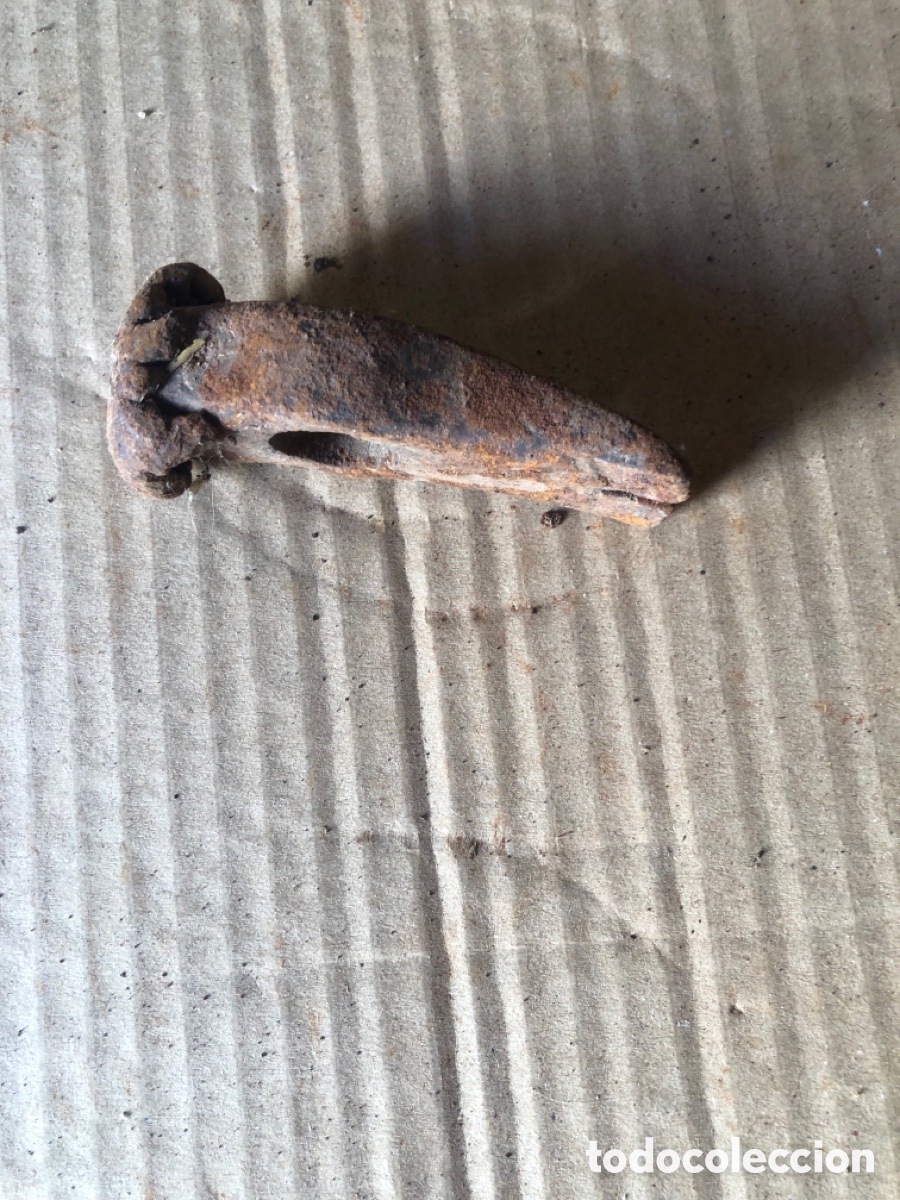 Antig&uuml;edades: 1 martillo de hierro muy usado - Foto 2