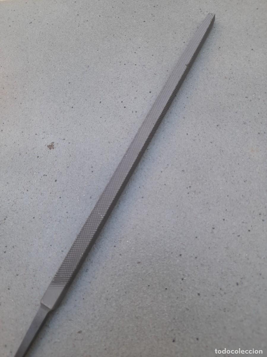 Antig&uuml;edades: lima cuadrada sin mango , pferd 1, 25cm aprox, 85g - Foto 3