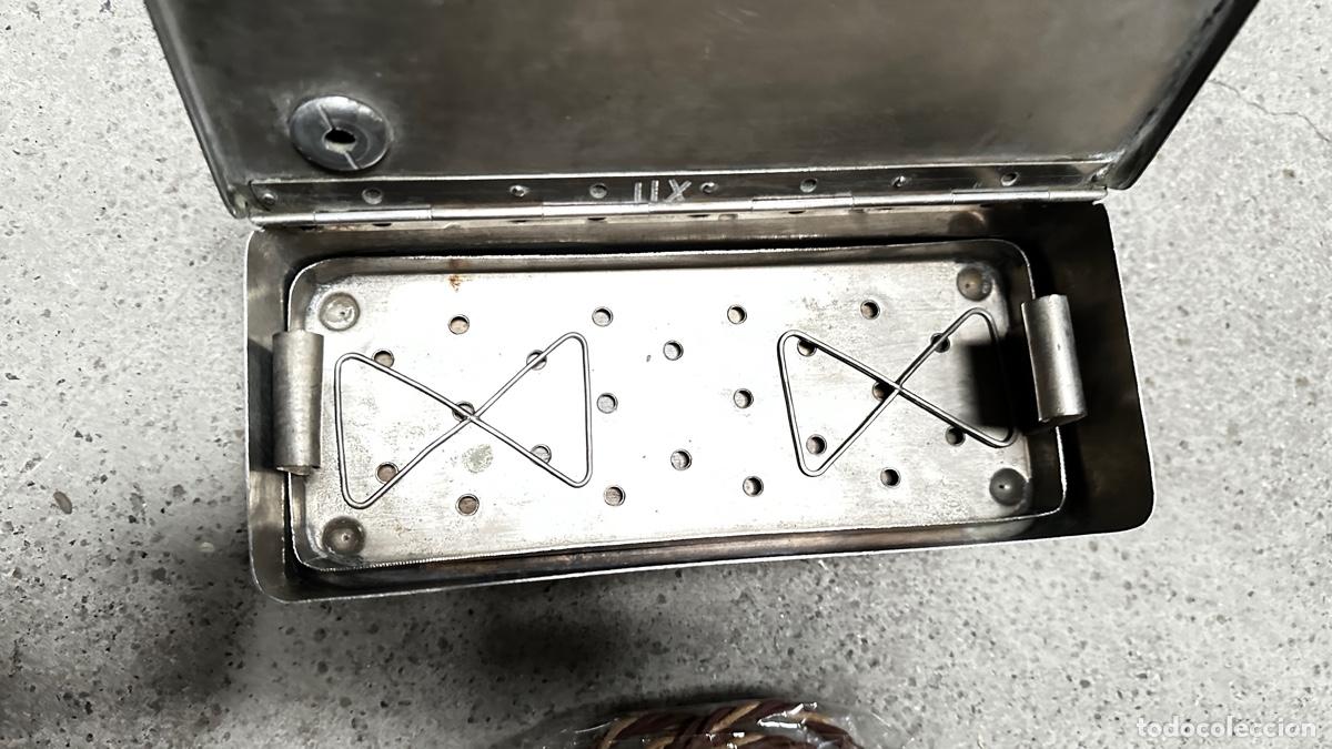 Antig&uuml;edades: CAJA DE ESTERILIZACION MEDICA. - Foto 3