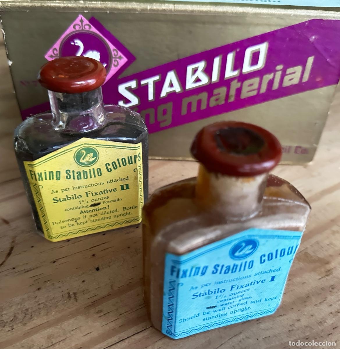 Antig&uuml;edades: CAJA DE MATERIAL DE FIJACION STABILO. - Foto 3