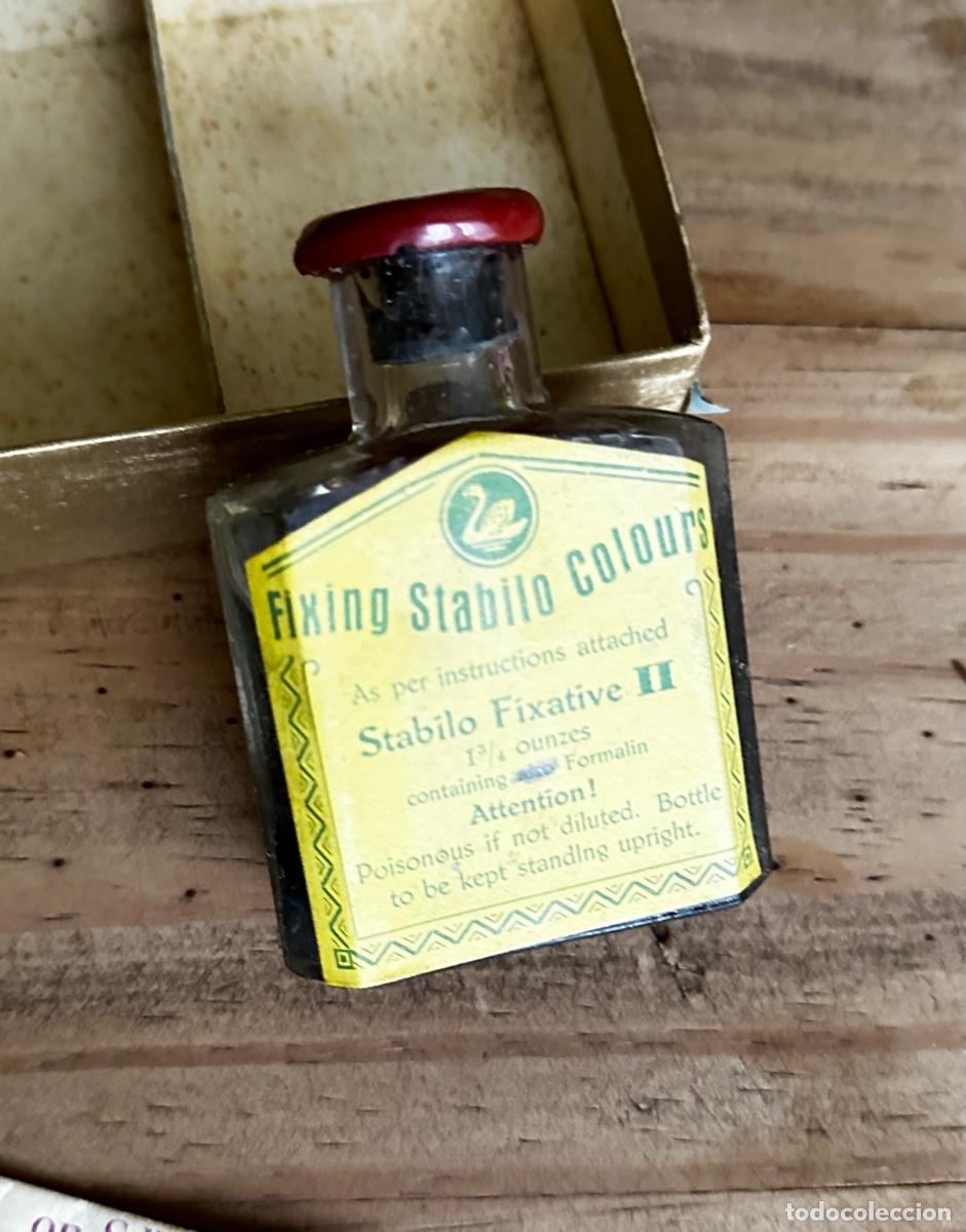 Antig&uuml;edades: CAJA DE MATERIAL DE FIJACION STABILO. - Foto 4