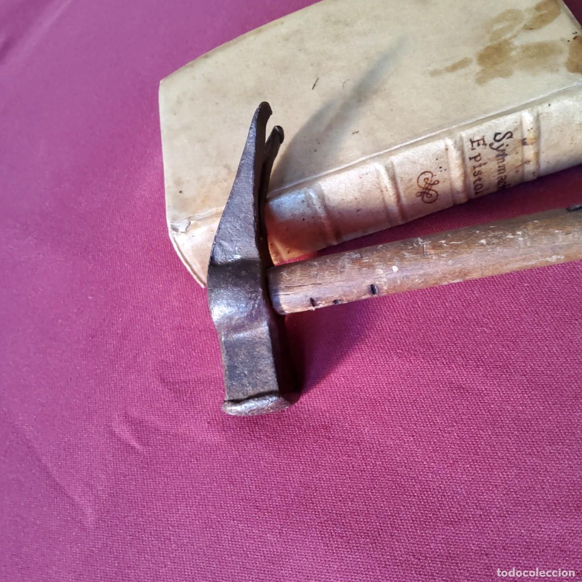Antig&uuml;edades: MARTILLO ANTIGUO DE HIERRO FORJADO - Foto 2