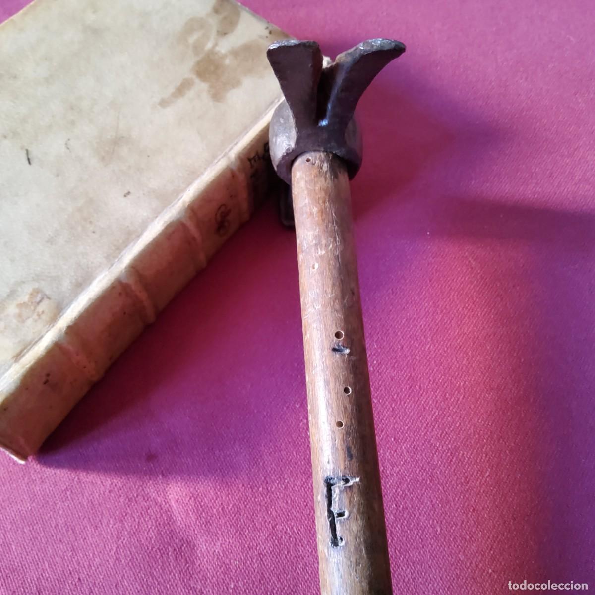 Antig&uuml;edades: MARTILLO ANTIGUO DE HIERRO FORJADO - Foto 5