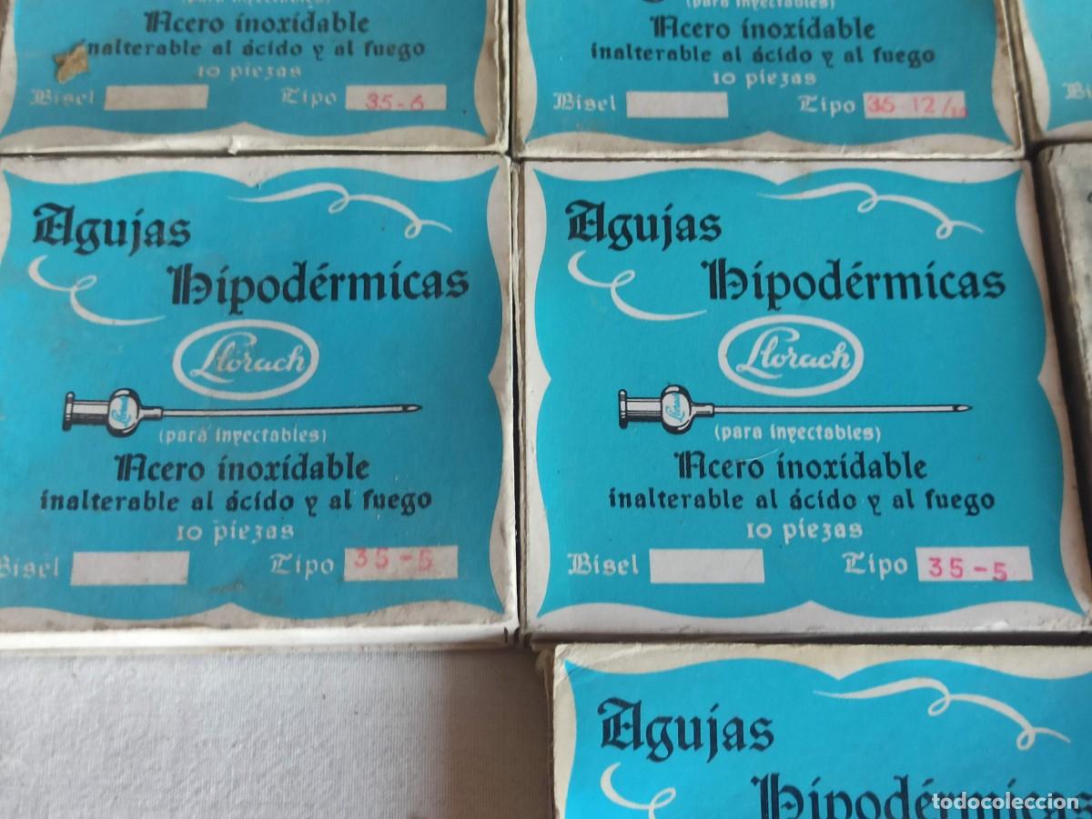 Antig&uuml;edades: Lote 8 cajas agujas hipod&eacute;rmicas - Foto 3