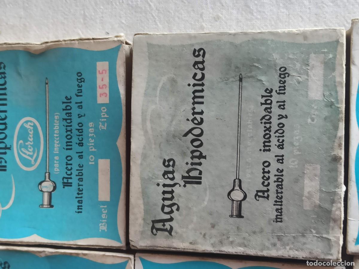 Antig&uuml;edades: Lote 8 cajas agujas hipod&eacute;rmicas - Foto 5