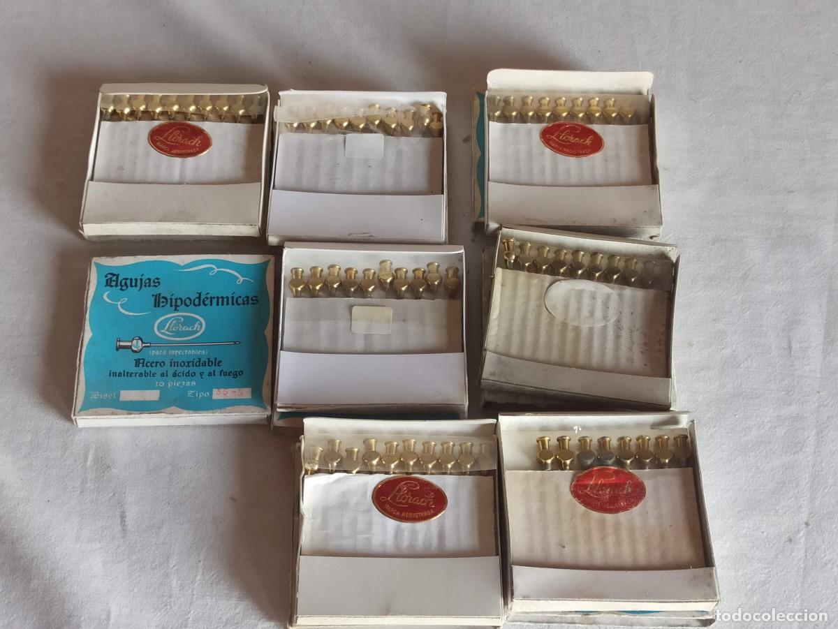 Antig&uuml;edades: Lote 8 cajas agujas hipod&eacute;rmicas - Foto 6