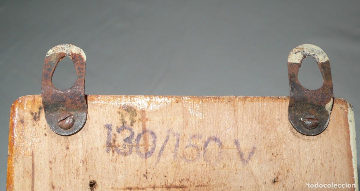 Antig&uuml;edades: ANTIGUO TIMBRE CAMPANA CON CAJA DE MADERA - Foto 9