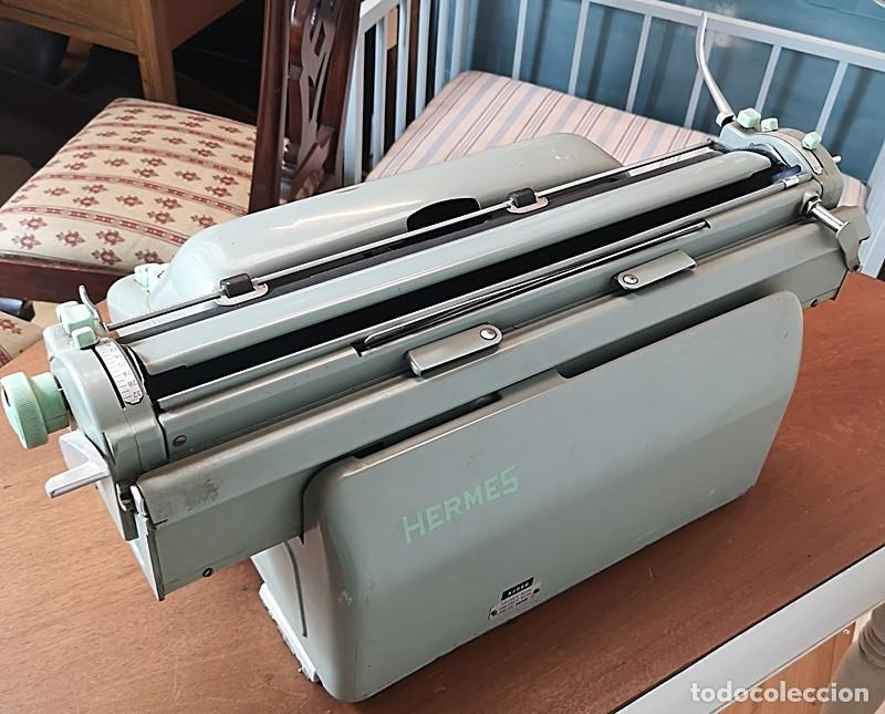 Antig&uuml;edades: M&aacute;quina de Escribir Hermes Ambassador - Foto 9