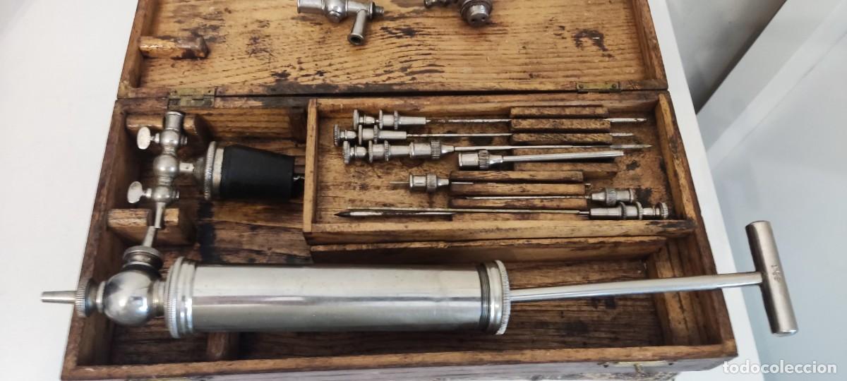 Antig&uuml;edades: ANTIGUO ESTUCHE HARTMANN TRANSFUSION DE SANGRE - Foto 1