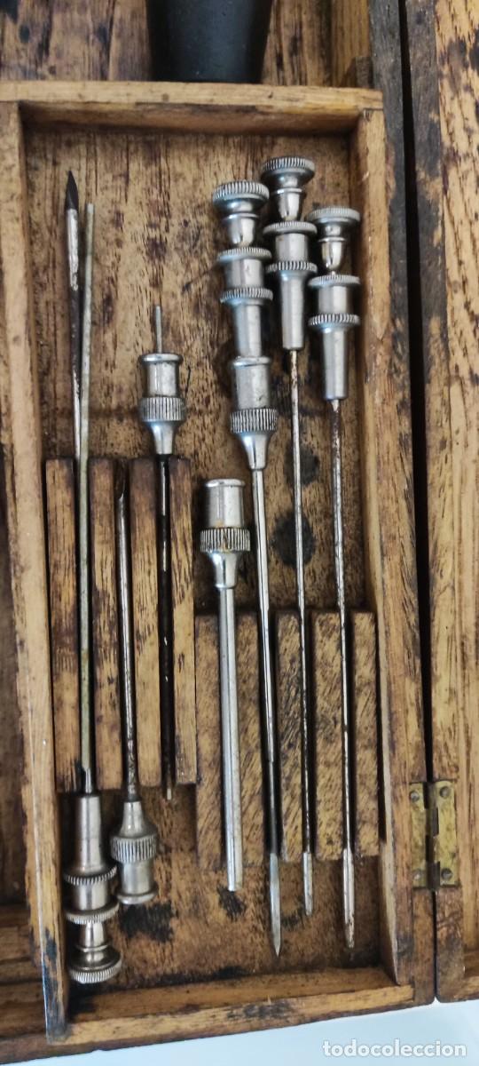 Antig&uuml;edades: ANTIGUO ESTUCHE HARTMANN TRANSFUSION DE SANGRE - Foto 3
