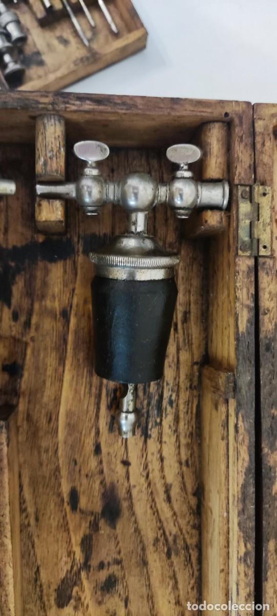 Antig&uuml;edades: ANTIGUO ESTUCHE HARTMANN TRANSFUSION DE SANGRE - Foto 5