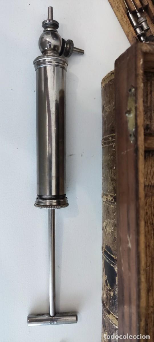 Antig&uuml;edades: ANTIGUO ESTUCHE HARTMANN TRANSFUSION DE SANGRE - Foto 6
