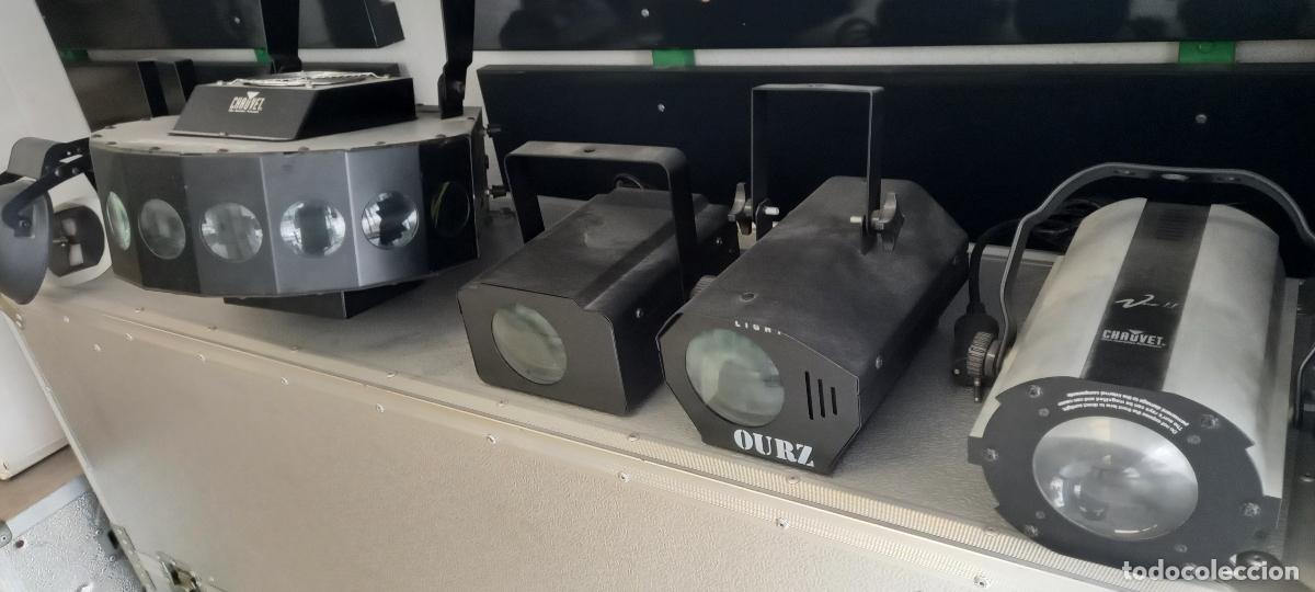 Antig&uuml;edades: JUEGO DE 5 LUCES Y EFECTOS PARA DISCOTECA - Foto 1