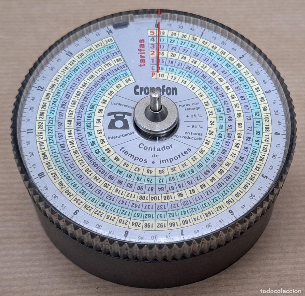 Tel&eacute;fonos: Cronofon. Complemento telef&oacute;nico. Contador de tiempos e importes de tel&eacute;fono - Foto 1
