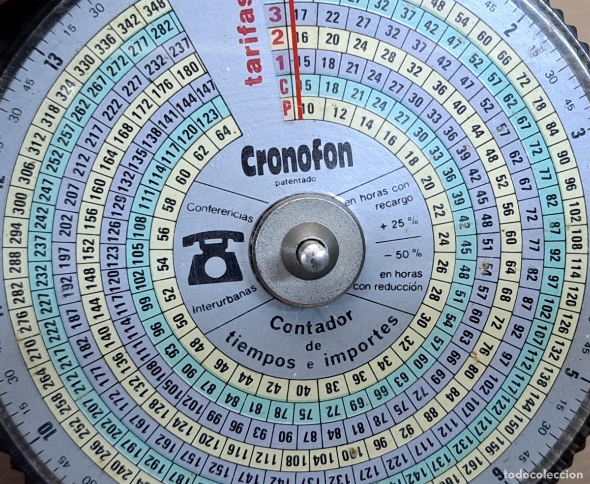 Tel&eacute;fonos: Cronofon. Complemento telef&oacute;nico. Contador de tiempos e importes de tel&eacute;fono - Foto 4