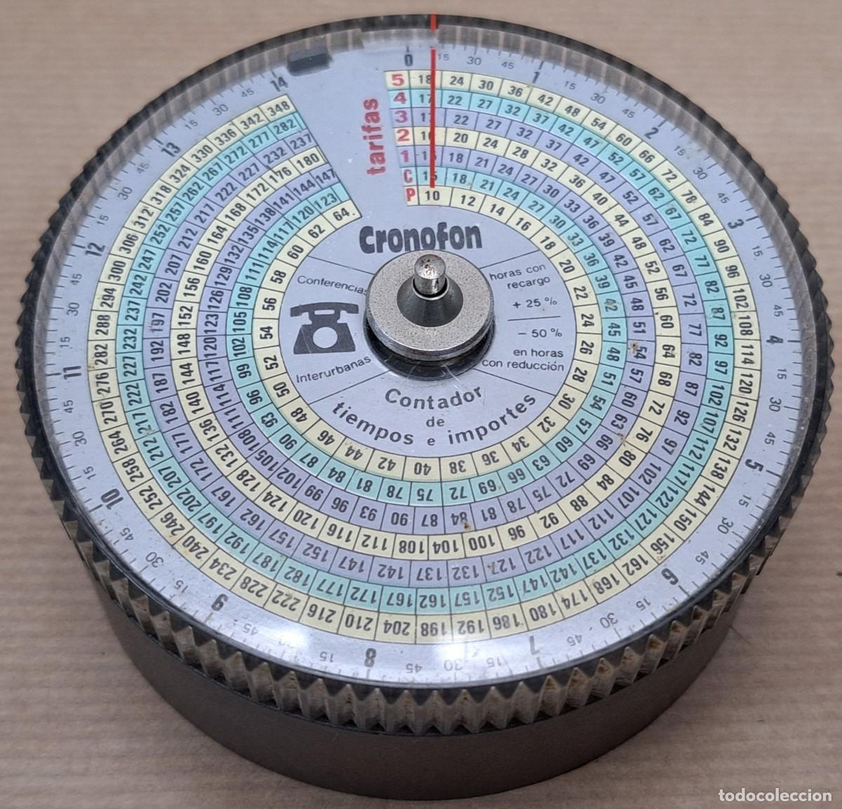 Tel&eacute;fonos: Cronofon. Complemento telef&oacute;nico. Contador de tiempos e importes de tel&eacute;fono - Foto 6